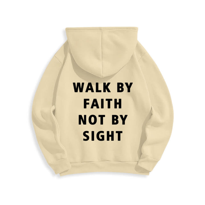 Christianartworkshop „Walk By Faith Not By Sight“-Pullover-Hoodie - image 10