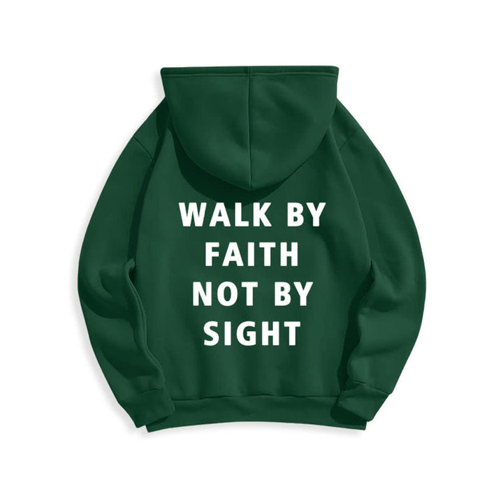 Christianartworkshop „Walk By Faith Not By Sight“-Pullover-Hoodie - image 22