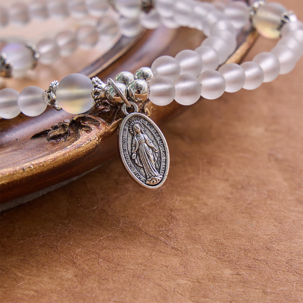 Christianartworkshop Armband mit dem heiligen Benedikt und dem wundertätigen Kristallkreuz: Träger heiliger Stärke - image 24