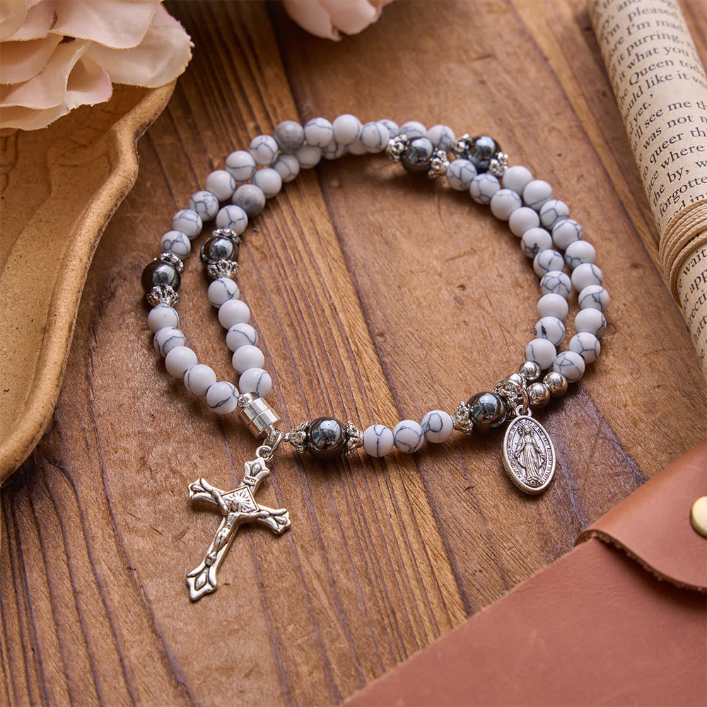 Christianartworkshop Armband mit dem heiligen Benedikt und dem wundertätigen Kristallkreuz: Träger heiliger Stärke - image 11