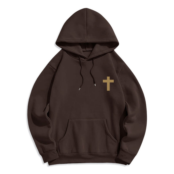 Christianartworkshop The Risen King Grace Alone Hellgrauer Pullover-Hoodie - image 17