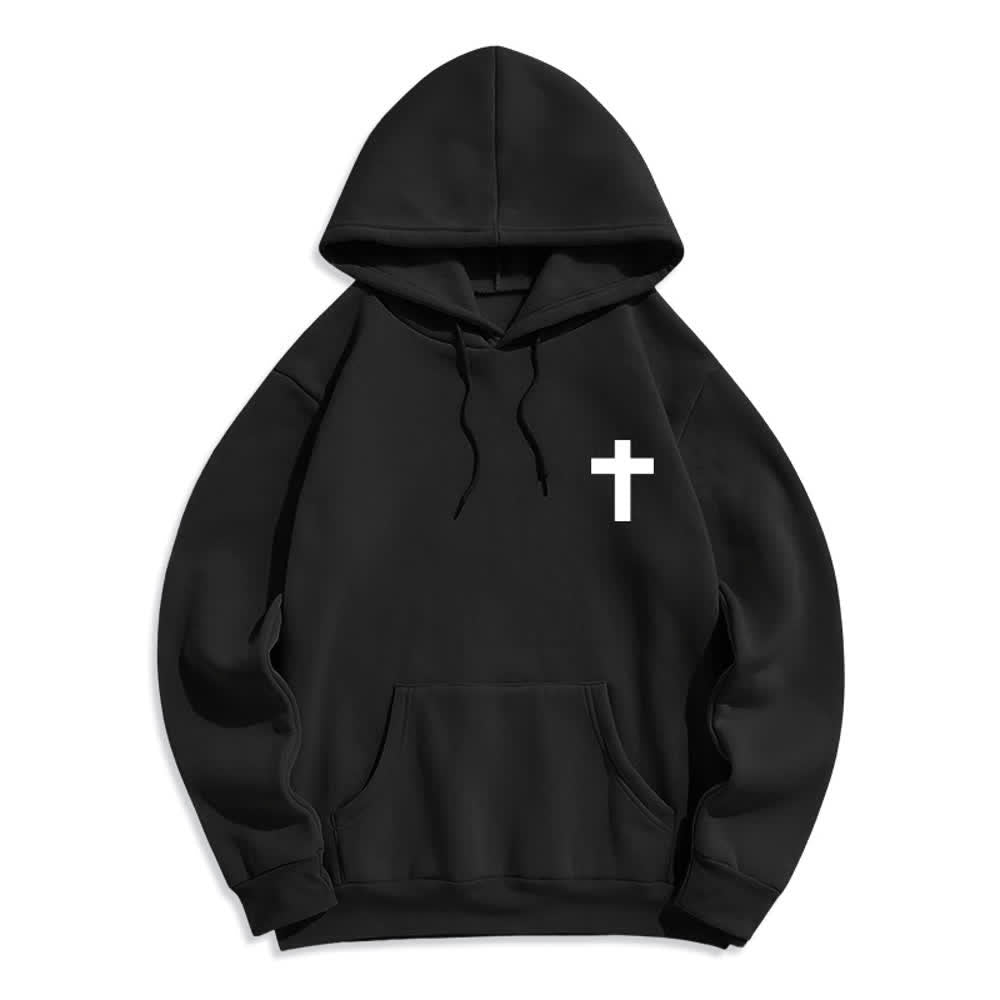 Christianartworkshop The Risen King Grace Alone Hellgrauer Pullover-Hoodie - image 23