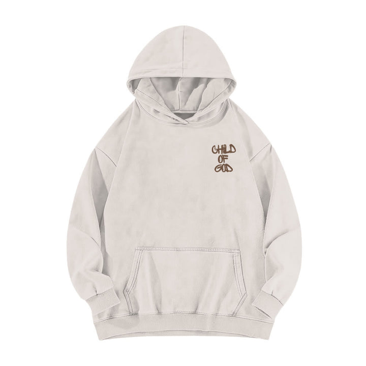 Christianartworkshop Inspirierender Hoodie mit Psalm-23-Aufdruck „Kind Gottes“ (Vorder- und Rückseite) - image 2