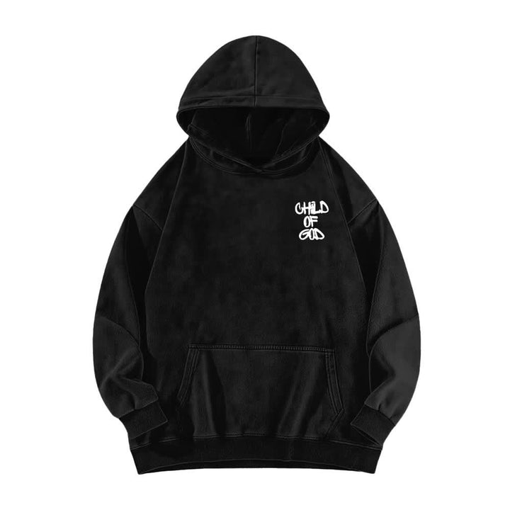 Christianartworkshop Inspirierender Hoodie mit Psalm-23-Aufdruck „Kind Gottes“ (Vorder- und Rückseite) - image 5