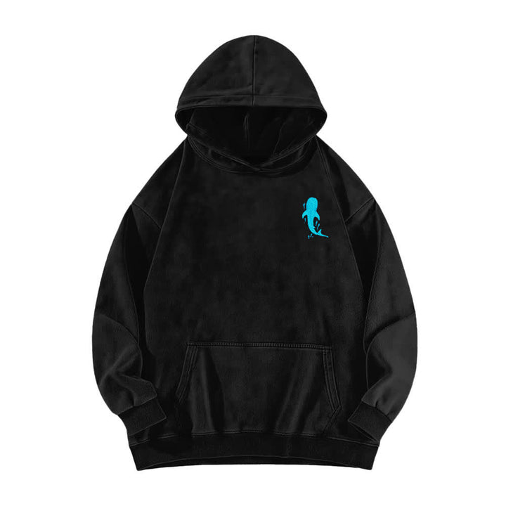 Christianartworkshop Deep Waters Jesaja 43:2 Walhai-Hoodie (gewaschen) - image 5