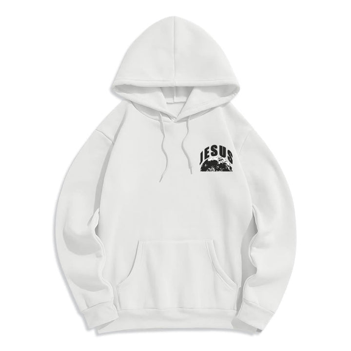 Christianartworkshop Erzähl der Welt von Jesus – Fleecegefütterter Pullover-Hoodie - image 5