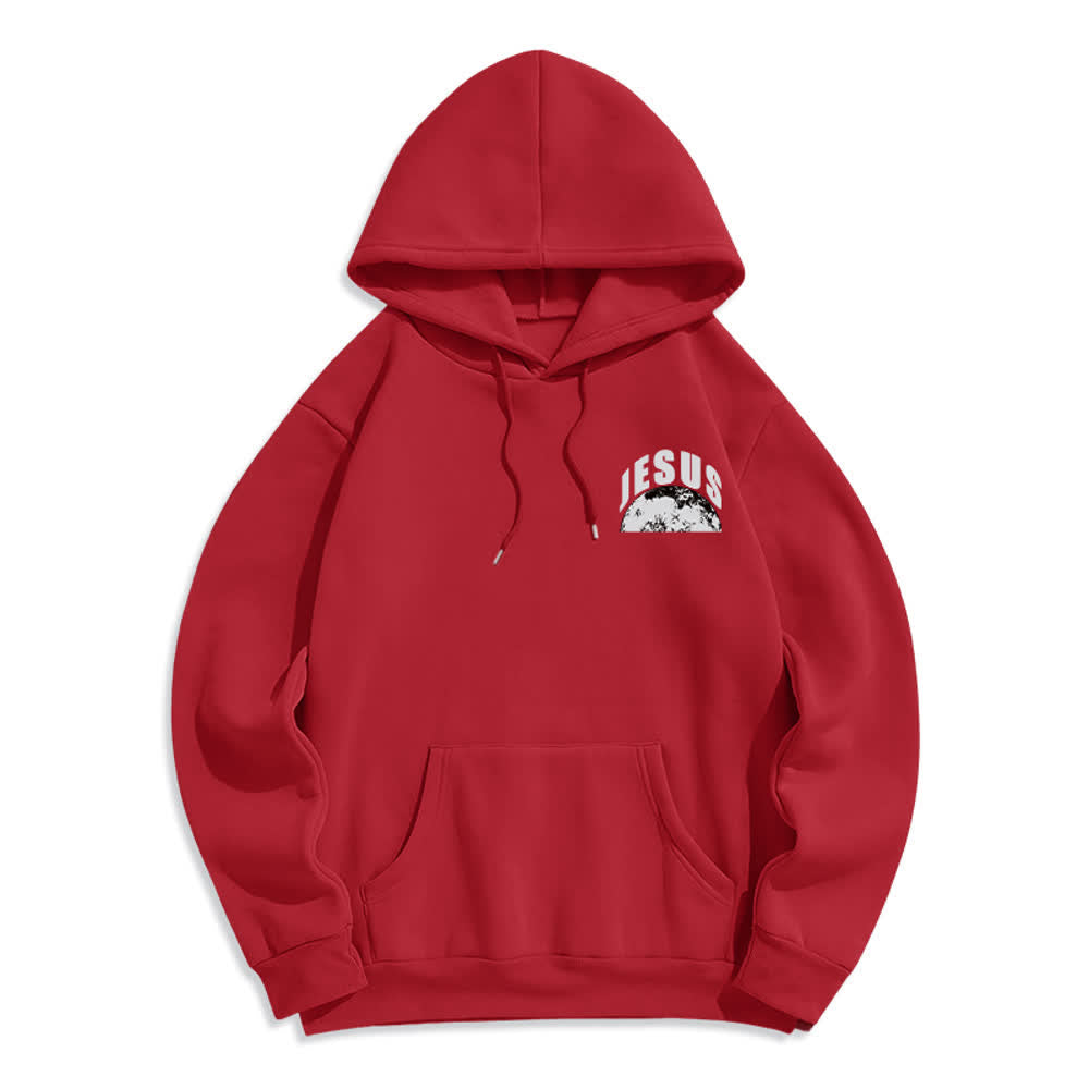 Christianartworkshop Erzähl der Welt von Jesus – Fleecegefütterter Pullover-Hoodie - image 20