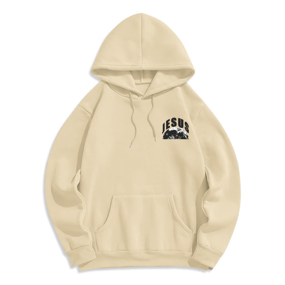 Christianartworkshop Erzähl der Welt von Jesus – Fleecegefütterter Pullover-Hoodie - image 17