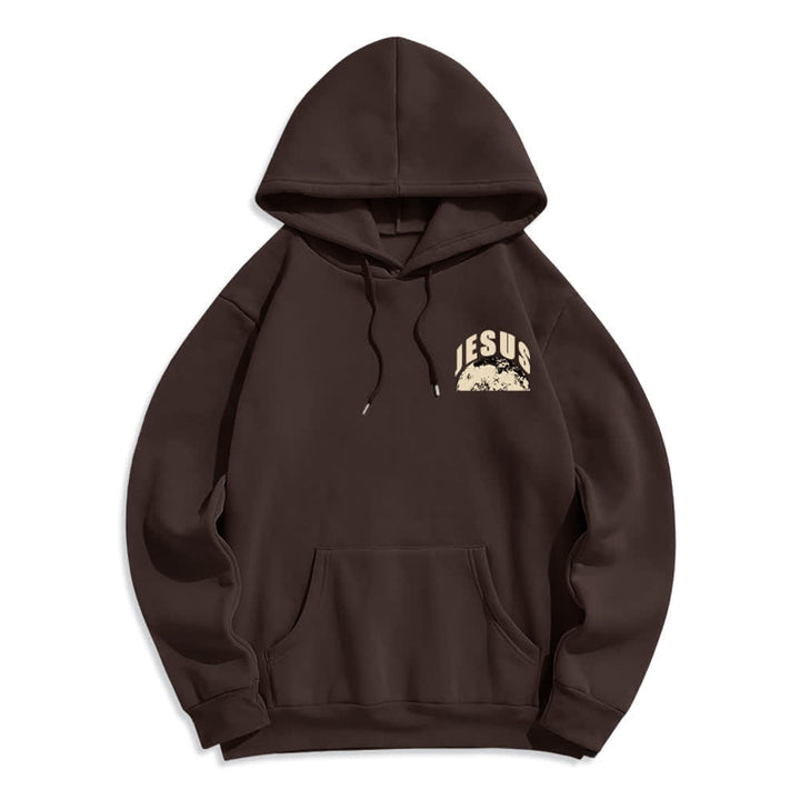 Christianartworkshop Erzähl der Welt von Jesus – Fleecegefütterter Pullover-Hoodie - image 2