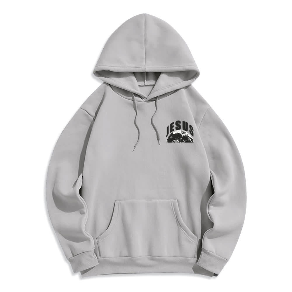 Christianartworkshop Erzähl der Welt von Jesus – Fleecegefütterter Pullover-Hoodie - image 11