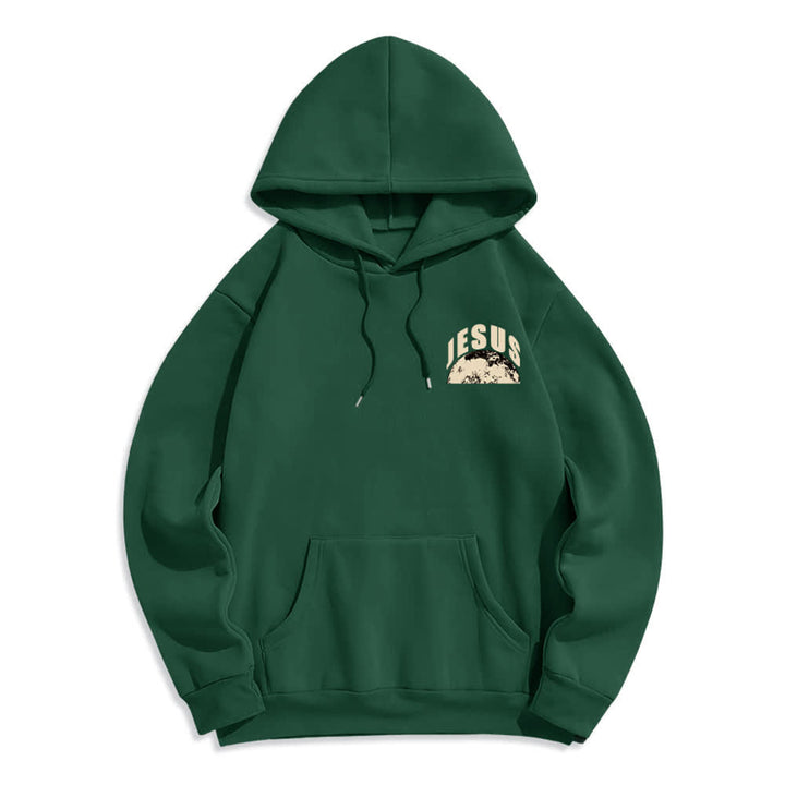 Christianartworkshop Erzähl der Welt von Jesus – Fleecegefütterter Pullover-Hoodie - image 14
