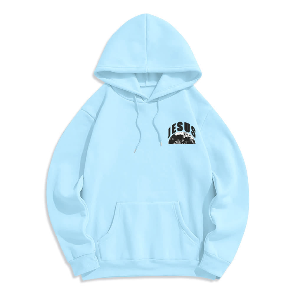 Christianartworkshop Erzähl der Welt von Jesus – Fleecegefütterter Pullover-Hoodie - image 23