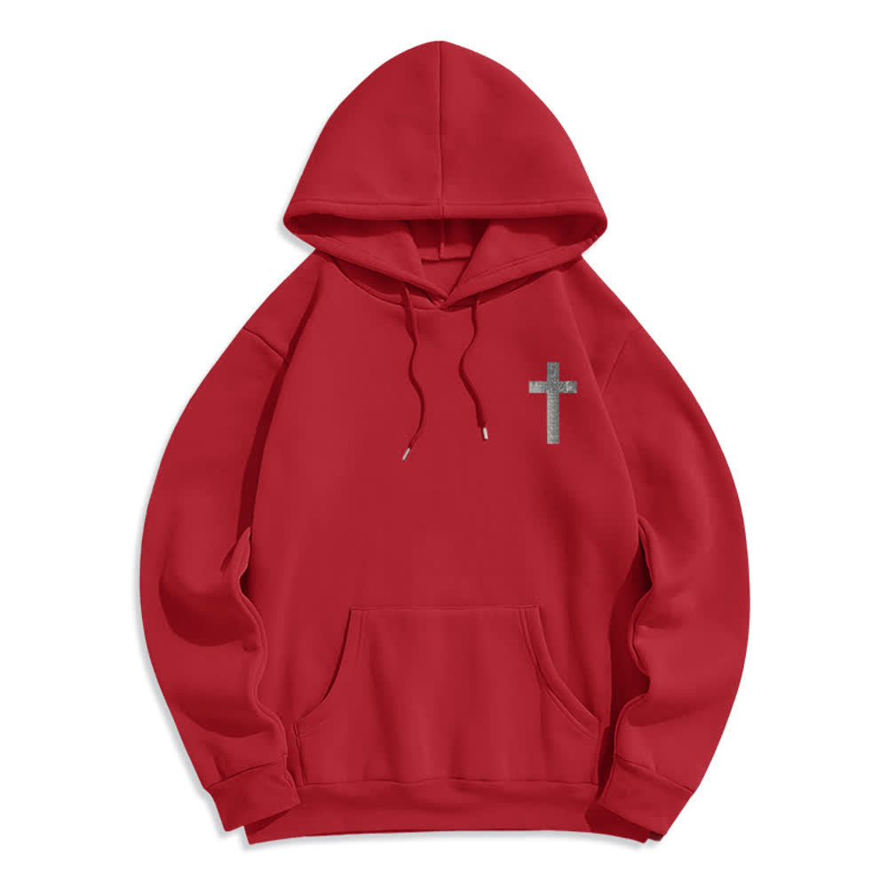Christianartworkshop Jesus ist mein Stylist – Römer 13,14 – Oversized-Pullover-Hoodie - image 8