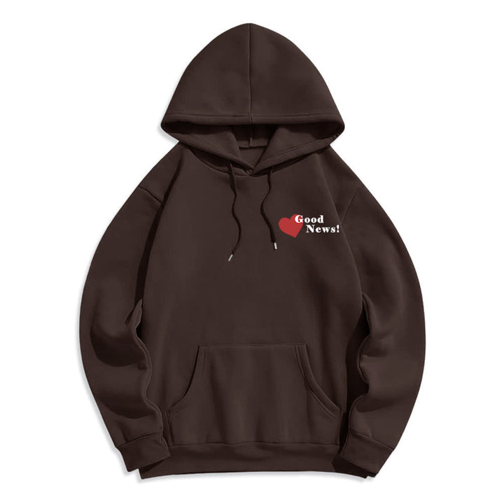 Christianartworkshop Jesus liebt dich – Gute Nachricht – Fleece-Pullover-Hoodie - image 17