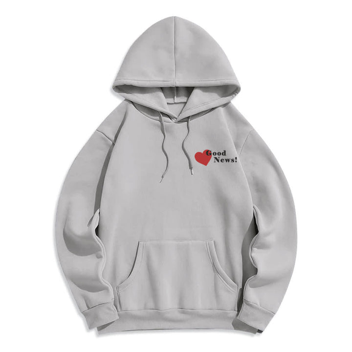 Christianartworkshop Jesus liebt dich – Gute Nachricht – Fleece-Pullover-Hoodie - image 14