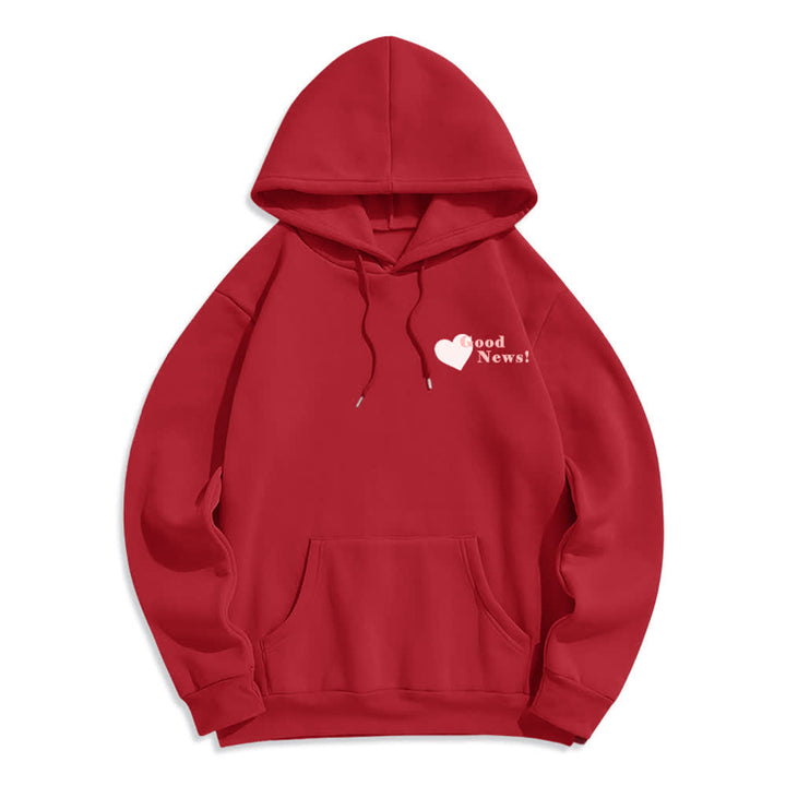 Christianartworkshop Jesus liebt dich – Gute Nachricht – Fleece-Pullover-Hoodie - image 23