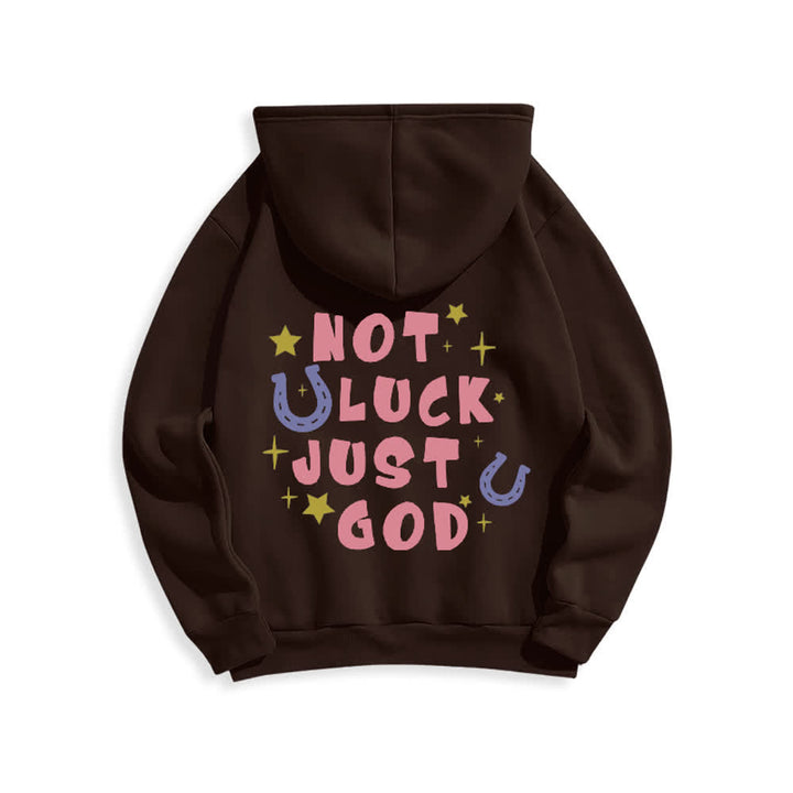 Christianartworkshop Nicht Glück, nur Gott – Fleecegefütterter Hoodie mit Grafikprint - image 19