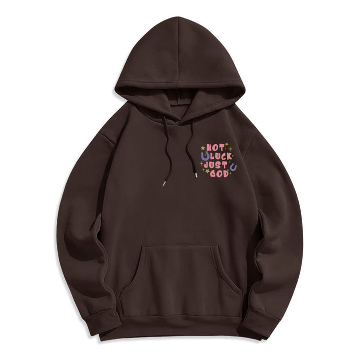 Christianartworkshop Nicht Glück, nur Gott – Fleecegefütterter Hoodie mit Grafikprint - image 20