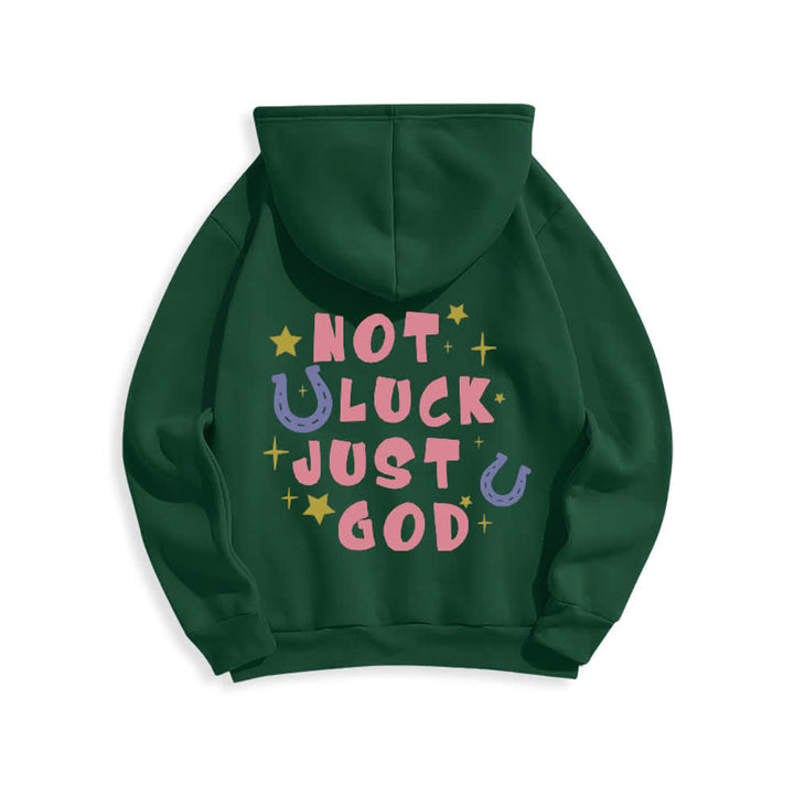 Christianartworkshop Nicht Glück, nur Gott – Fleecegefütterter Hoodie mit Grafikprint - image 14