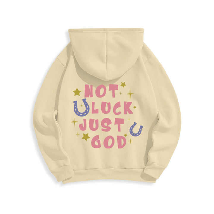Christianartworkshop Nicht Glück, nur Gott – Fleecegefütterter Hoodie mit Grafikprint - image 22