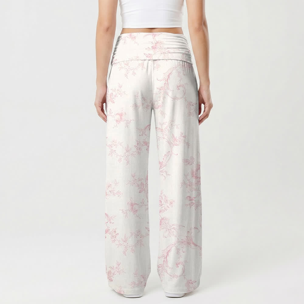 Christianartworkshop Marian Bloom Loungehose mit weitem Bein und umklappbarem Bein - image 2
