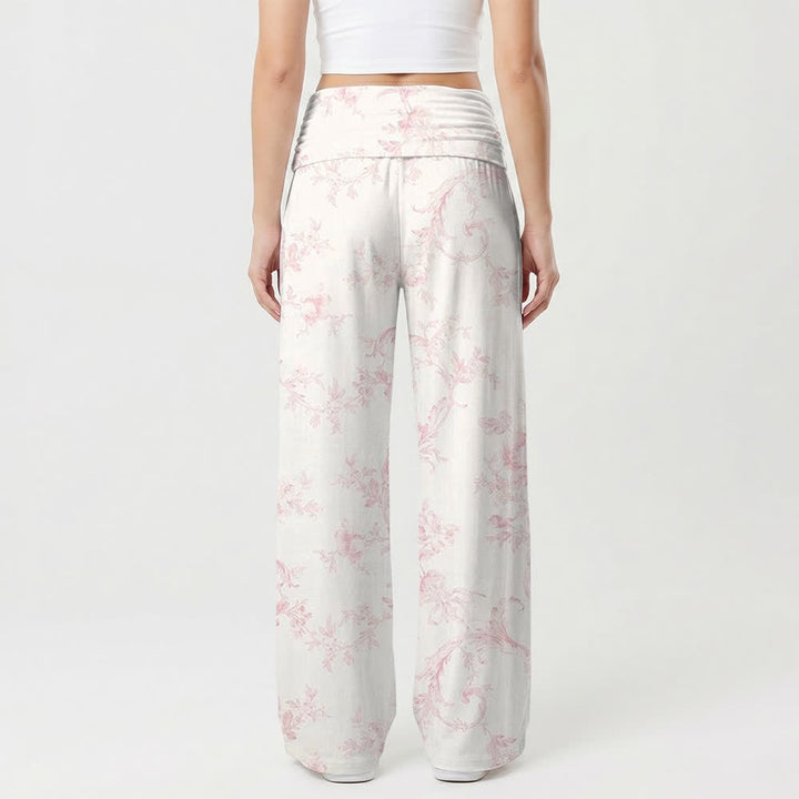 Christianartworkshop Marian Bloom Loungehose mit weitem Bein und umklappbarem Bein - image 2