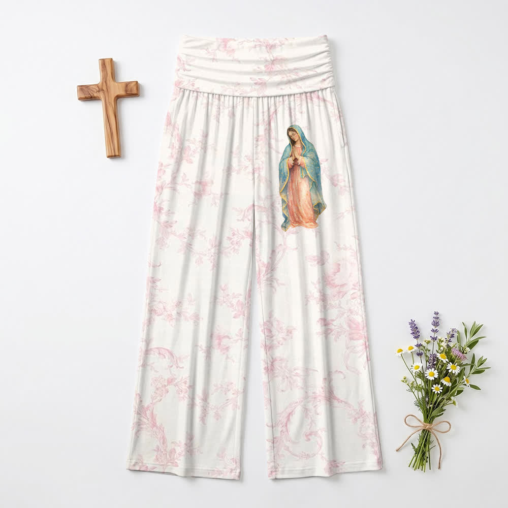 Christianartworkshop Marian Bloom Loungehose mit weitem Bein und umklappbarem Bein - US22, UK/AU26, EU54 - image 0