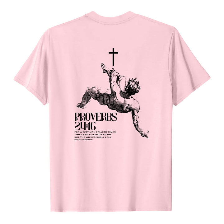 Christianartworkshop Sprüche 24,16' Christliches T-Shirt - image 16