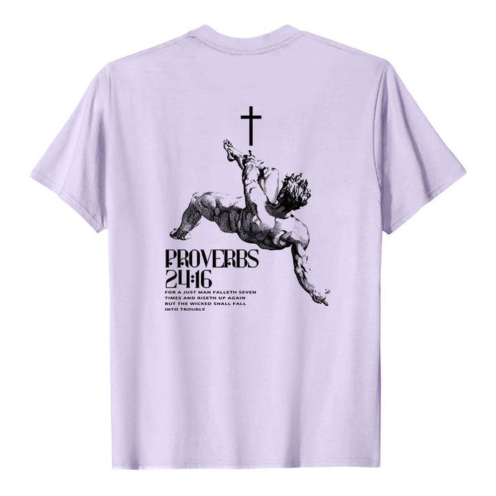 Christianartworkshop Sprüche 24,16' Christliches T-Shirt - image 22