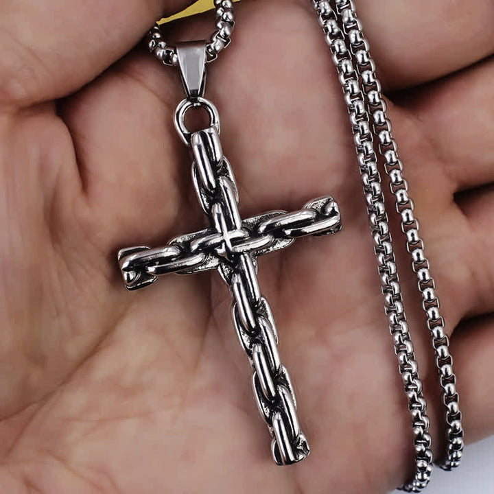 Christianartworkshop Geformte Kreuzkette: Symbol für beständigen Frieden - image 5
