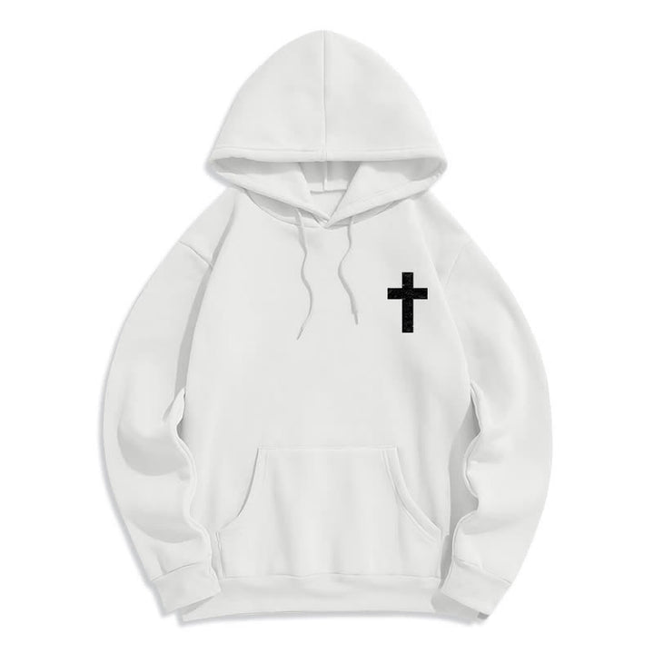 Christianartworkshop „Child Of God“-Sprüchpullover mit Fleece-Futter - image 5