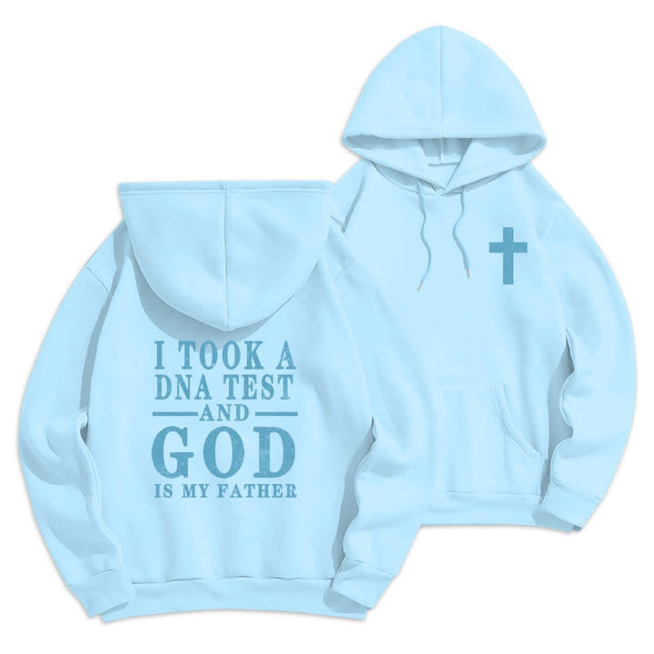 Christianartworkshop „Child Of God“-Sprüchpullover mit Fleece-Futter - Blau - 2XL - image 15