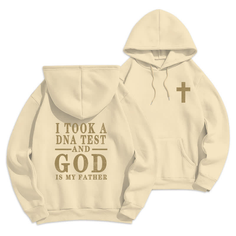 Christianartworkshop „Child Of God“-Sprüchpullover mit Fleece-Futter - Beige - 2XL - image 21