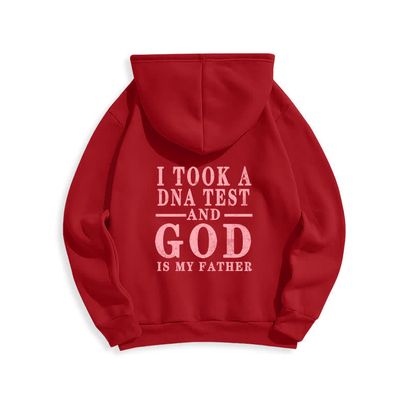 Christianartworkshop „Child Of God“-Sprüchpullover mit Fleece-Futter - image 13