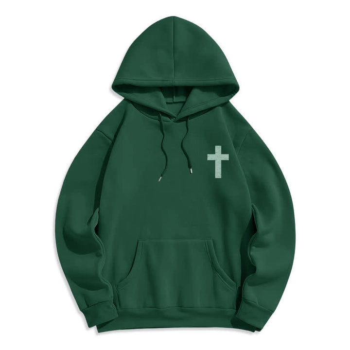 Christianartworkshop „Child Of God“-Sprüchpullover mit Fleece-Futter - image 20