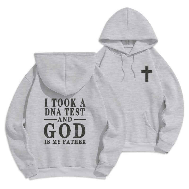 Christianartworkshop „Child Of God“-Sprüchpullover mit Fleece-Futter - Grau - 2XL - image 9