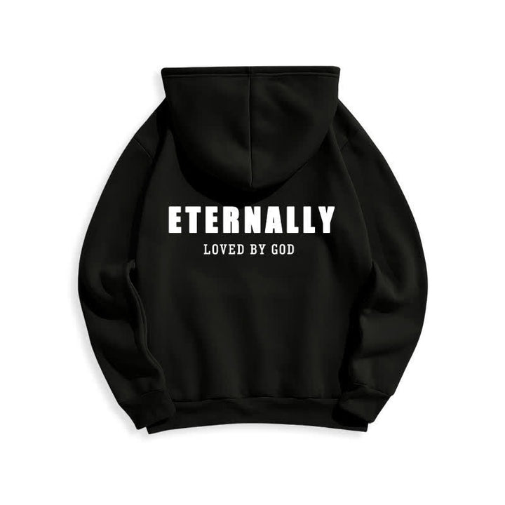 Christianartworkshop Fleece-Pullover-Hoodies „Ewig geliebt von Gott“ - image 7