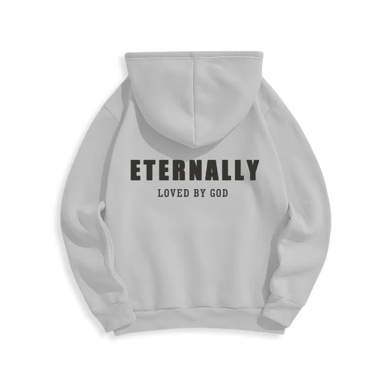 Christianartworkshop Fleece-Pullover-Hoodies „Ewig geliebt von Gott“ - image 13