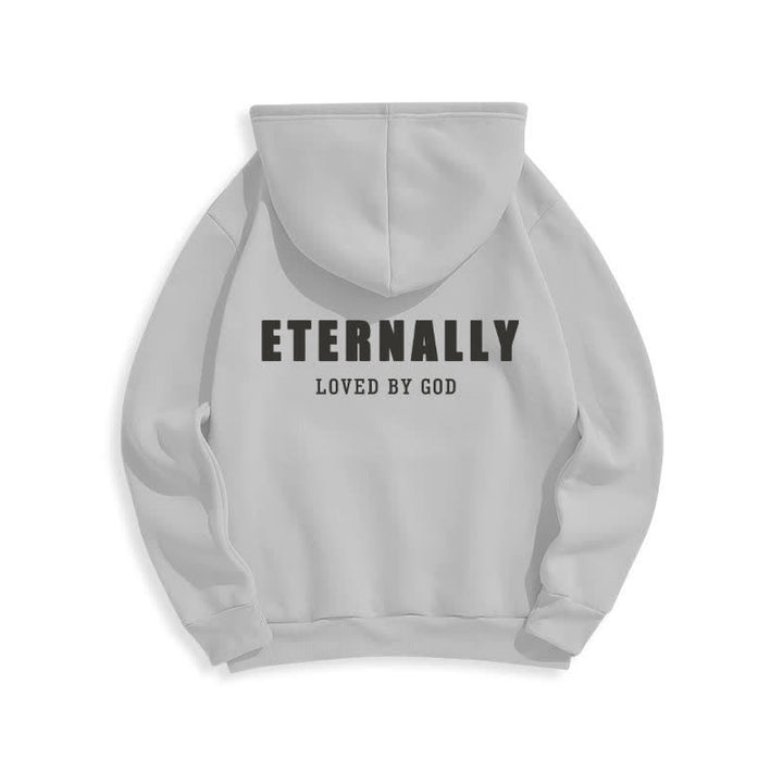 Christianartworkshop Fleece-Pullover-Hoodies „Ewig geliebt von Gott“ - image 13