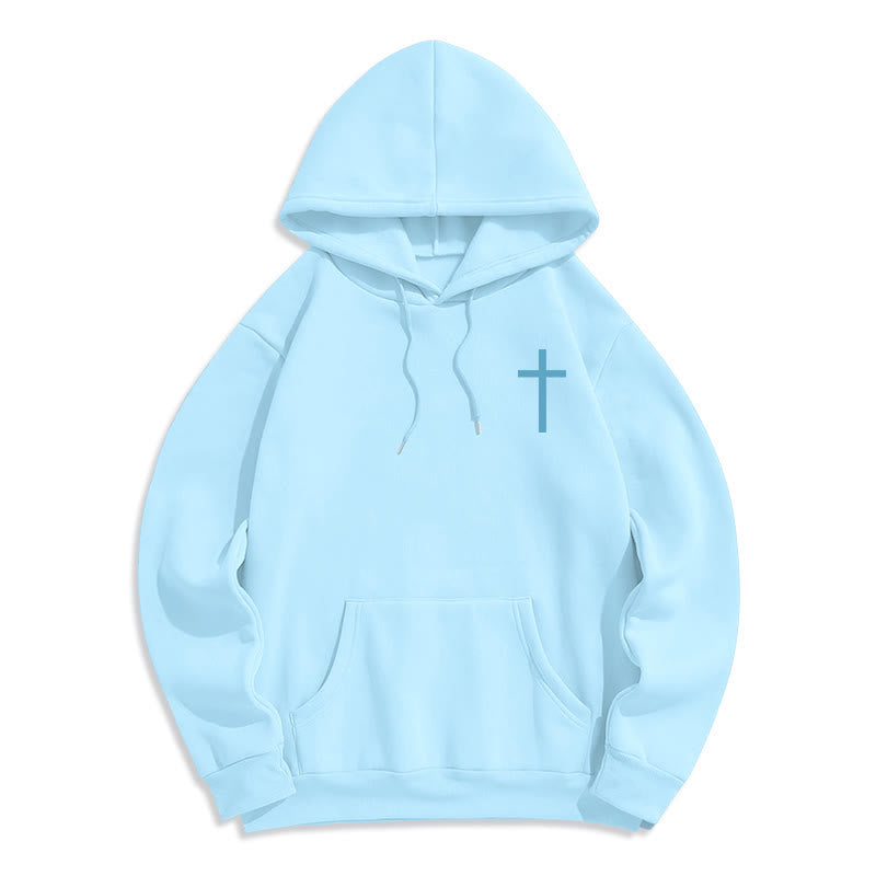 Christianartworkshop Fleece-Pullover-Hoodies „Ewig geliebt von Gott“ - image 23