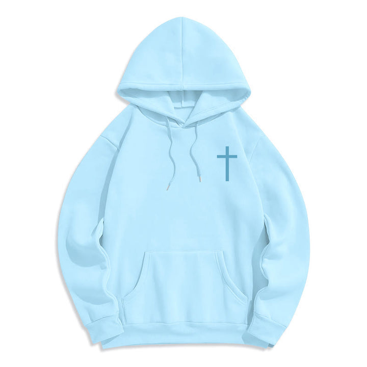 Christianartworkshop Fleece-Pullover-Hoodies „Ewig geliebt von Gott“ - image 23