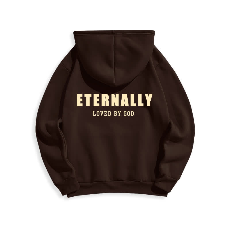 Christianartworkshop Fleece-Pullover-Hoodies „Ewig geliebt von Gott“ - image 16
