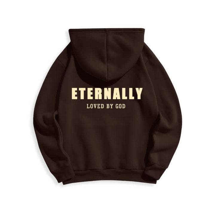 Christianartworkshop Fleece-Pullover-Hoodies „Ewig geliebt von Gott“ - image 16