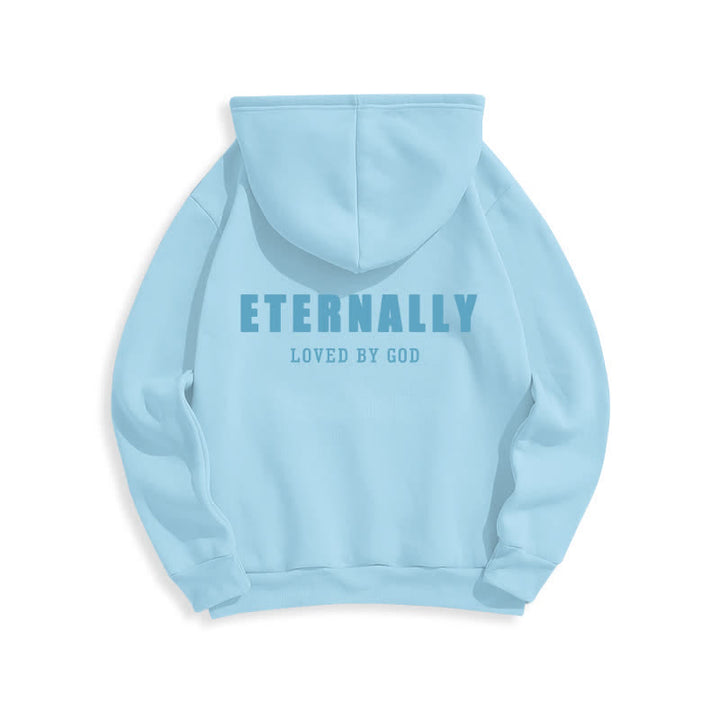 Christianartworkshop Fleece-Pullover-Hoodies „Ewig geliebt von Gott“ - image 22