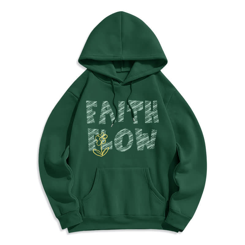 Christianartworkshop Faith Flow Graffiti Fleecegefütterter Pullover-Hoodie - image 0