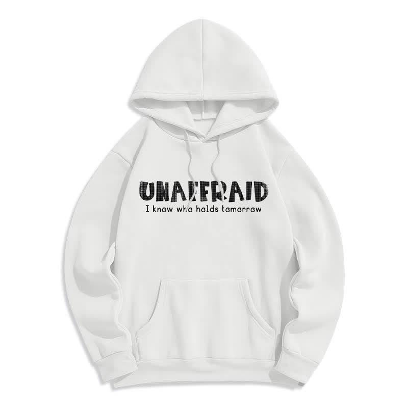 Christianartworkshop Keine Sorgen, Gott hat mich – Übergroßer roter Hoodie - image 5