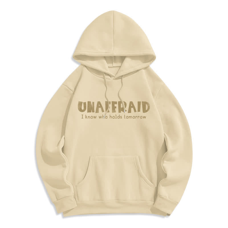 Christianartworkshop Keine Sorgen, Gott hat mich – Übergroßer roter Hoodie - image 20
