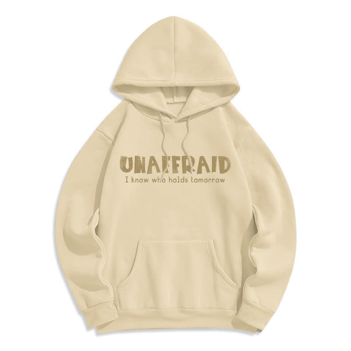 Christianartworkshop Keine Sorgen, Gott hat mich – Übergroßer roter Hoodie - image 20