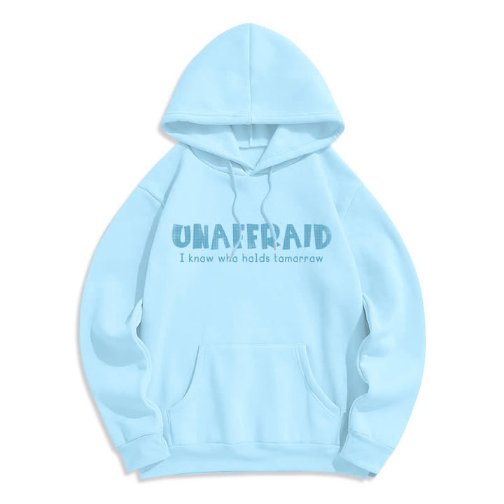 Christianartworkshop Keine Sorgen, Gott hat mich – Übergroßer roter Hoodie - image 23