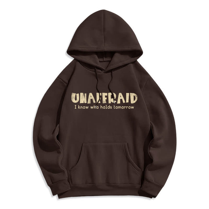 Christianartworkshop Keine Sorgen, Gott hat mich – Übergroßer roter Hoodie - image 17
